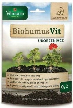 BiohumusVit SadzVit Eko Ukorzeniacz Vilmorin Rolnictwo ekologiczne 0,2 L