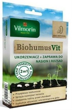 BiohumusVit SadzVit Eko Zestaw Ukorzeniacz + zaprawa do nasion  i rozdsady Vilmorin Rolnictwo ekologiczne 0,2 L