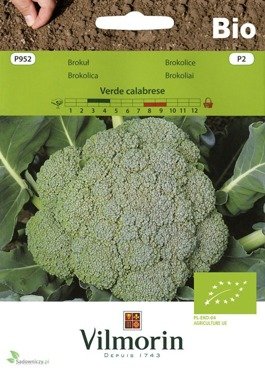 Brokuł - Brassica oleracea L. var.botrytis italica - VerdeCalabrese - nasiona ekologiczne BIO