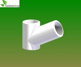 Trójnik tunelowy Ø 32/32/60, T00030