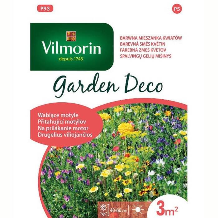 Garden Deco Kwiaty wabiące motyle Mix Vilmorin 6g