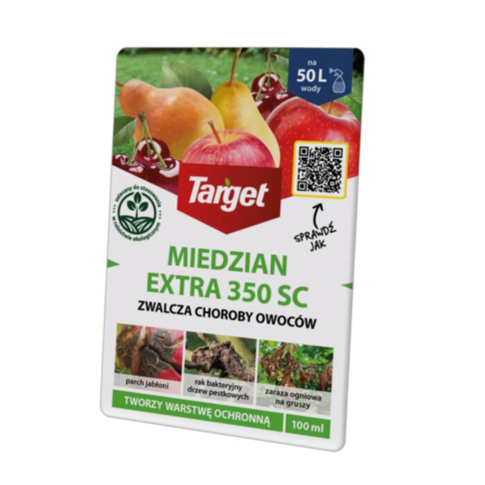 Miedzian Extra 350SC Parch Brunatna zgnilizna Zaraza ziemiaka 100ml