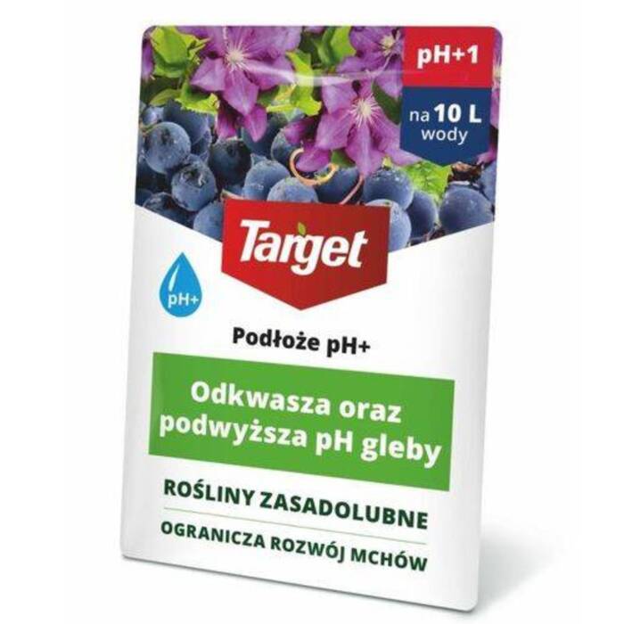 PODŁOŻE pH + PODWYŻSZA ODCZYN ZIEMI O 1 STOPIEŃ 100 ML