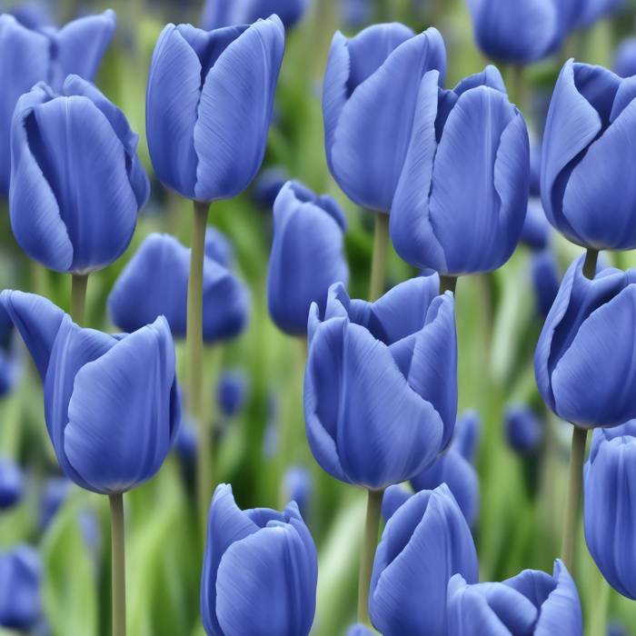 Tulipan Triumph Blue